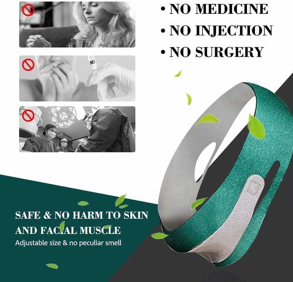 Double Chin Reducer | Face Slimming Belt | V Shape Face Mask For Women & Men SCIENTIFICALLY TESTED